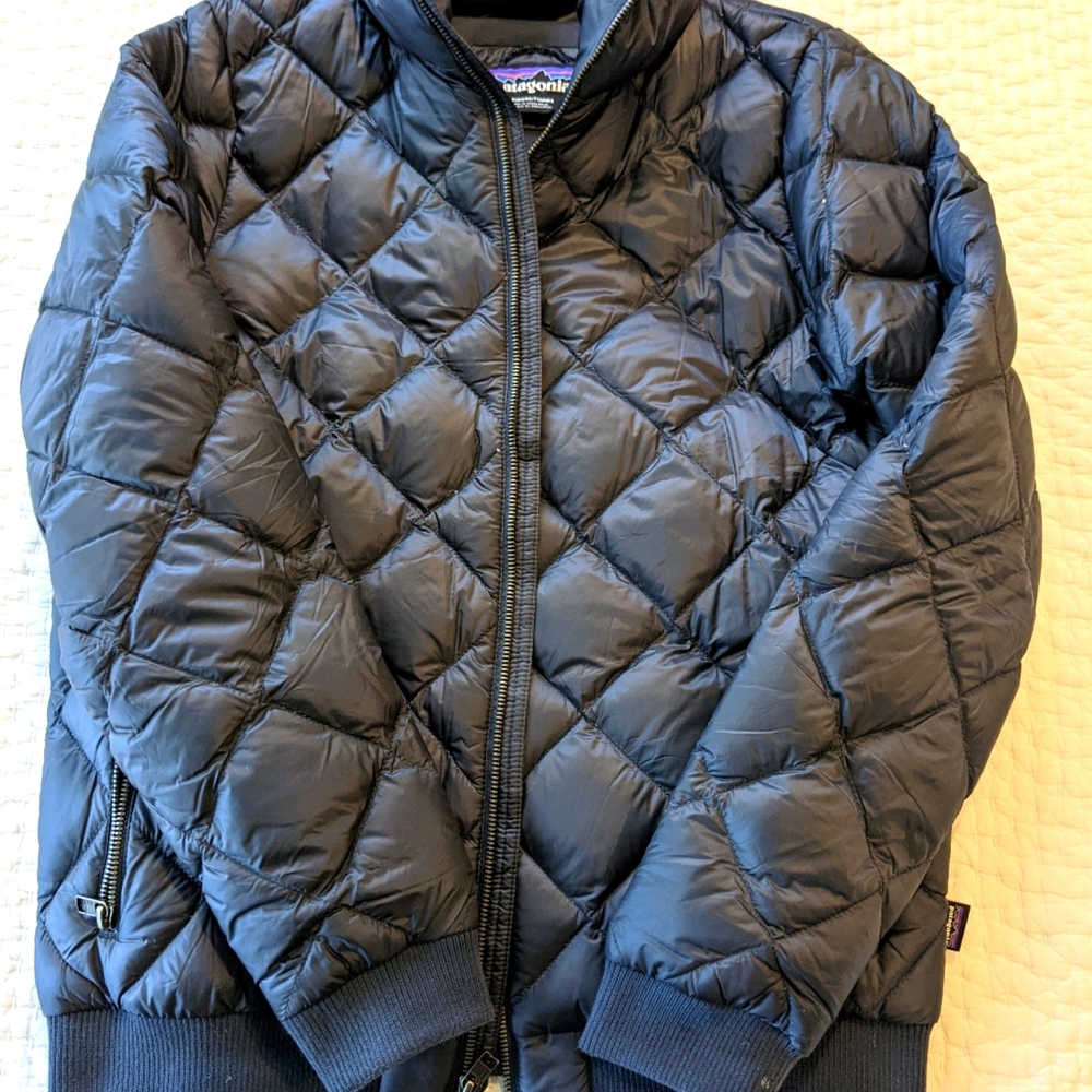 Patagonia quilted bomber jacket